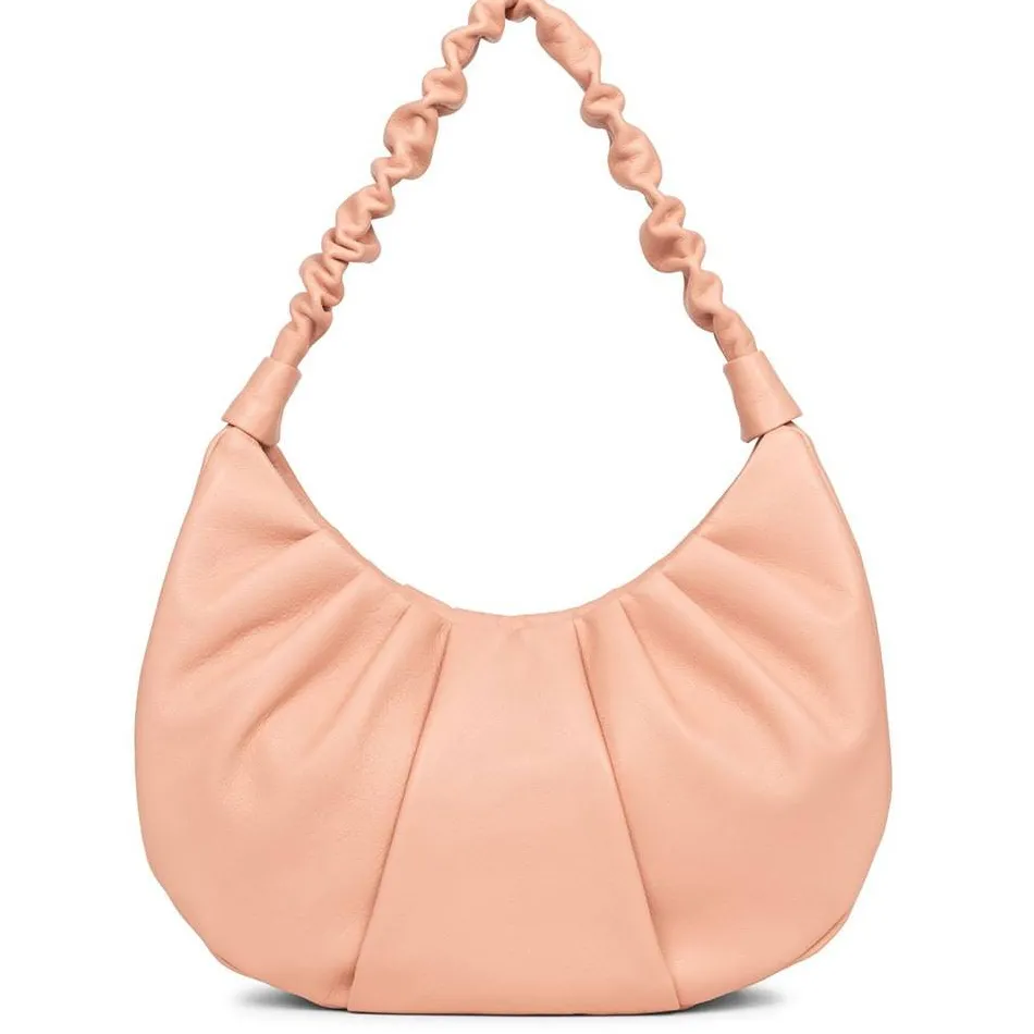 Lancaster Sac hobo zippe Soft Chou Chou en cuir*Femme Sacs Cabas|Sacs Porté Épaule
