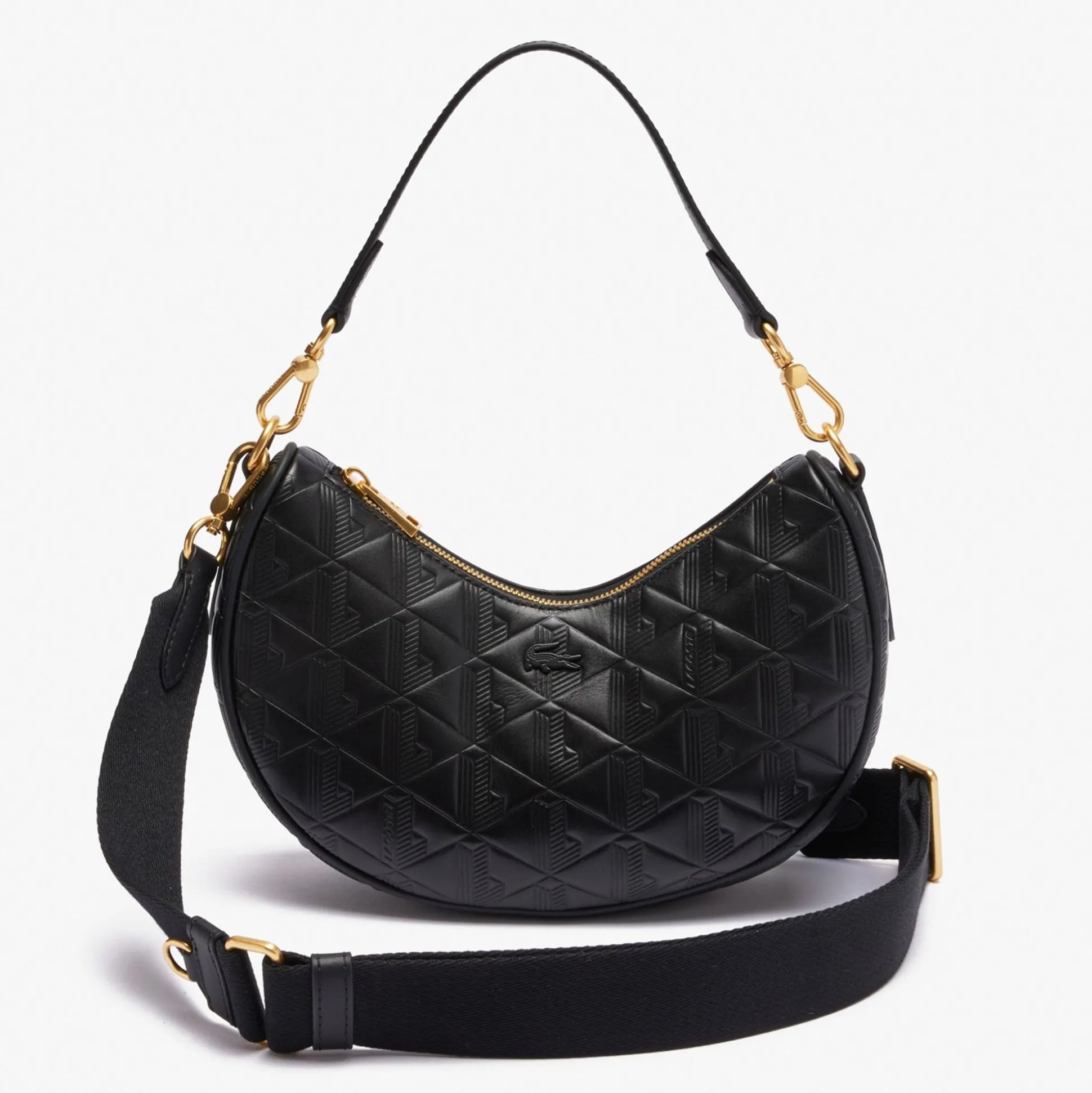 Lacoste Sac lune forme demi-lune Maheki*Femme Sacs Porté Épaule