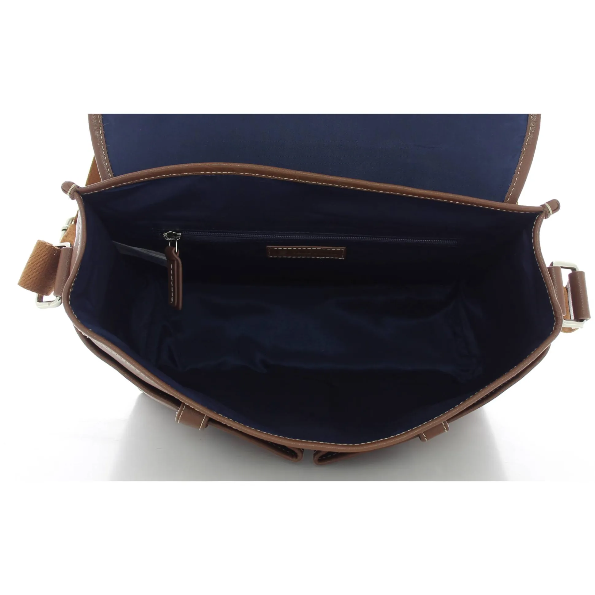 Serge Blanco Sac messenger a rabat Marfa en cuir*Homme Sacs Besace