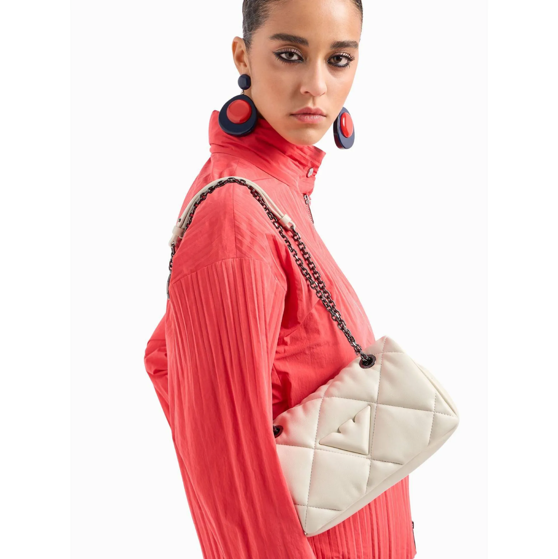 Emporio Armani Sac mini a bandouliere avec rabat matelasse*Femme Sacs Porté Épaule