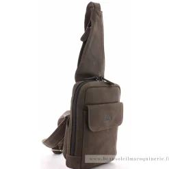 Francinel Sac mono-bandouliere cuir gras Bilbao*Homme Sacoches Homme