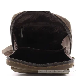 Francinel Sac mono-bandouliere cuir gras Bilbao*Homme Sacoches Homme