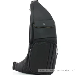 Serge Blanco Sac monobretelle San Jose pour homme*Homme Petites Sacoches Homme|Sacs Banane