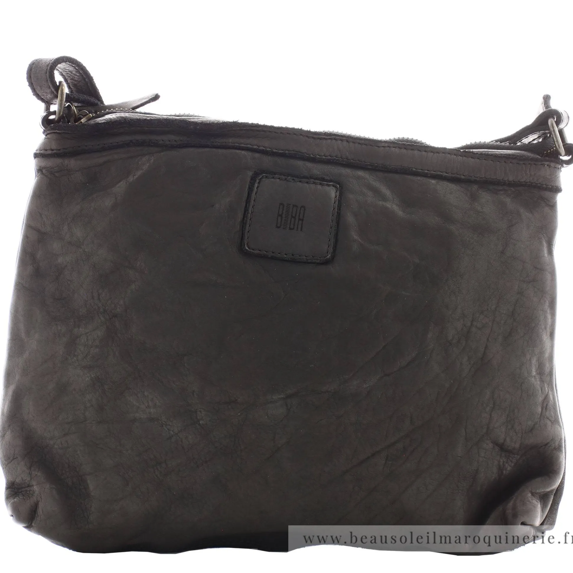 Biba Sac plat zippe a bandouliere Boston*Femme Sacs Bandoulière