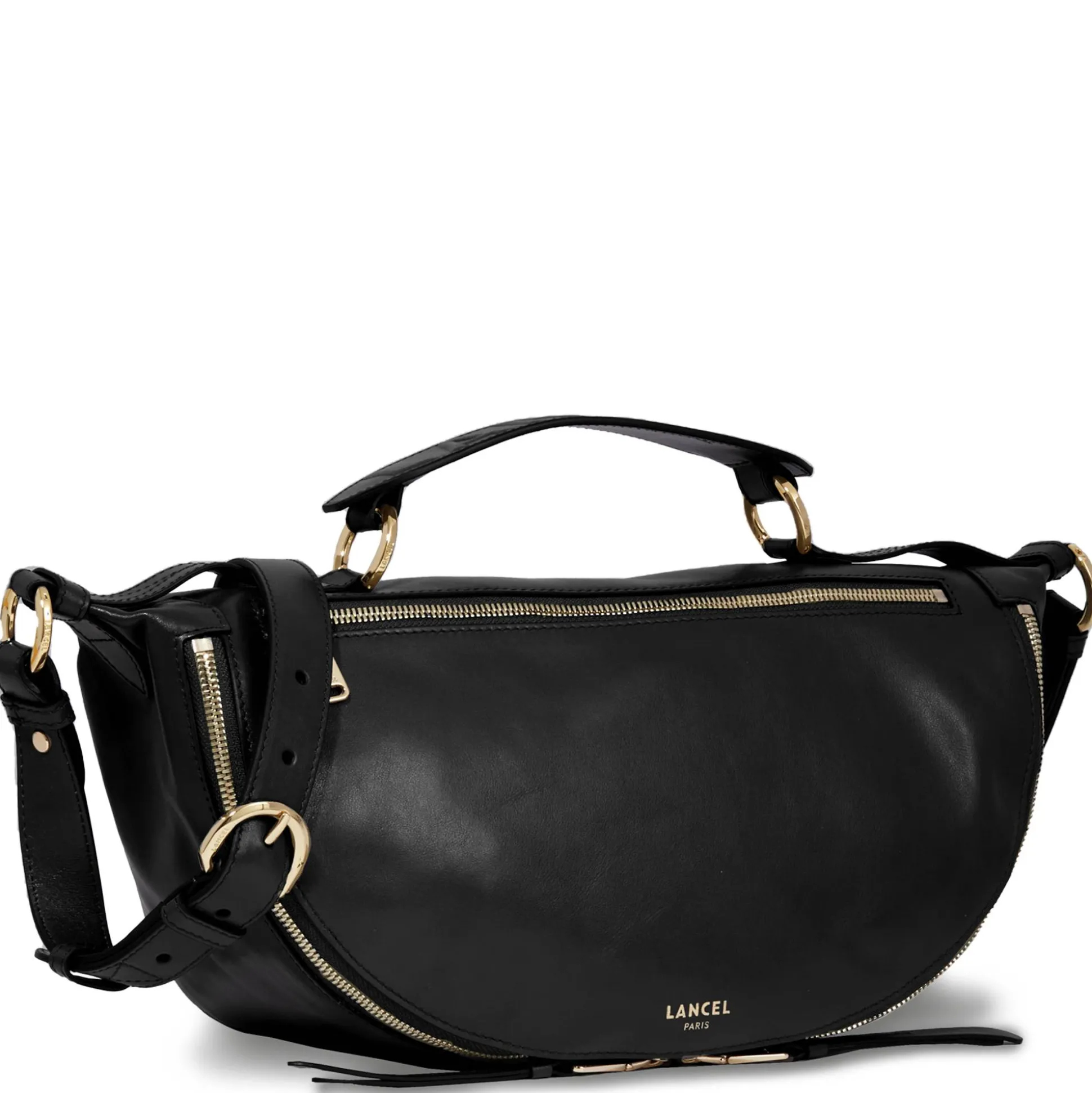 Lancel Sac porte croise M Origami cuir lisse*Femme Sacs Bandoulière
