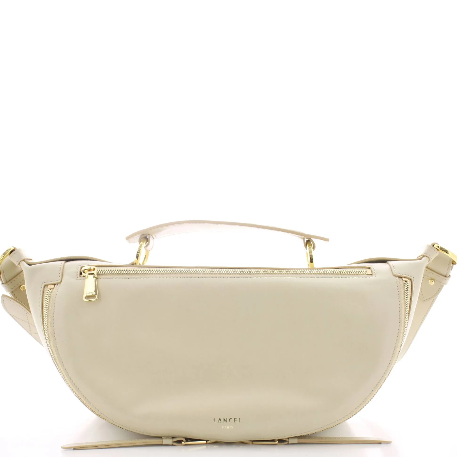 Lancel Sac porte croise M Origami cuir lisse*Femme Sacs Bandoulière