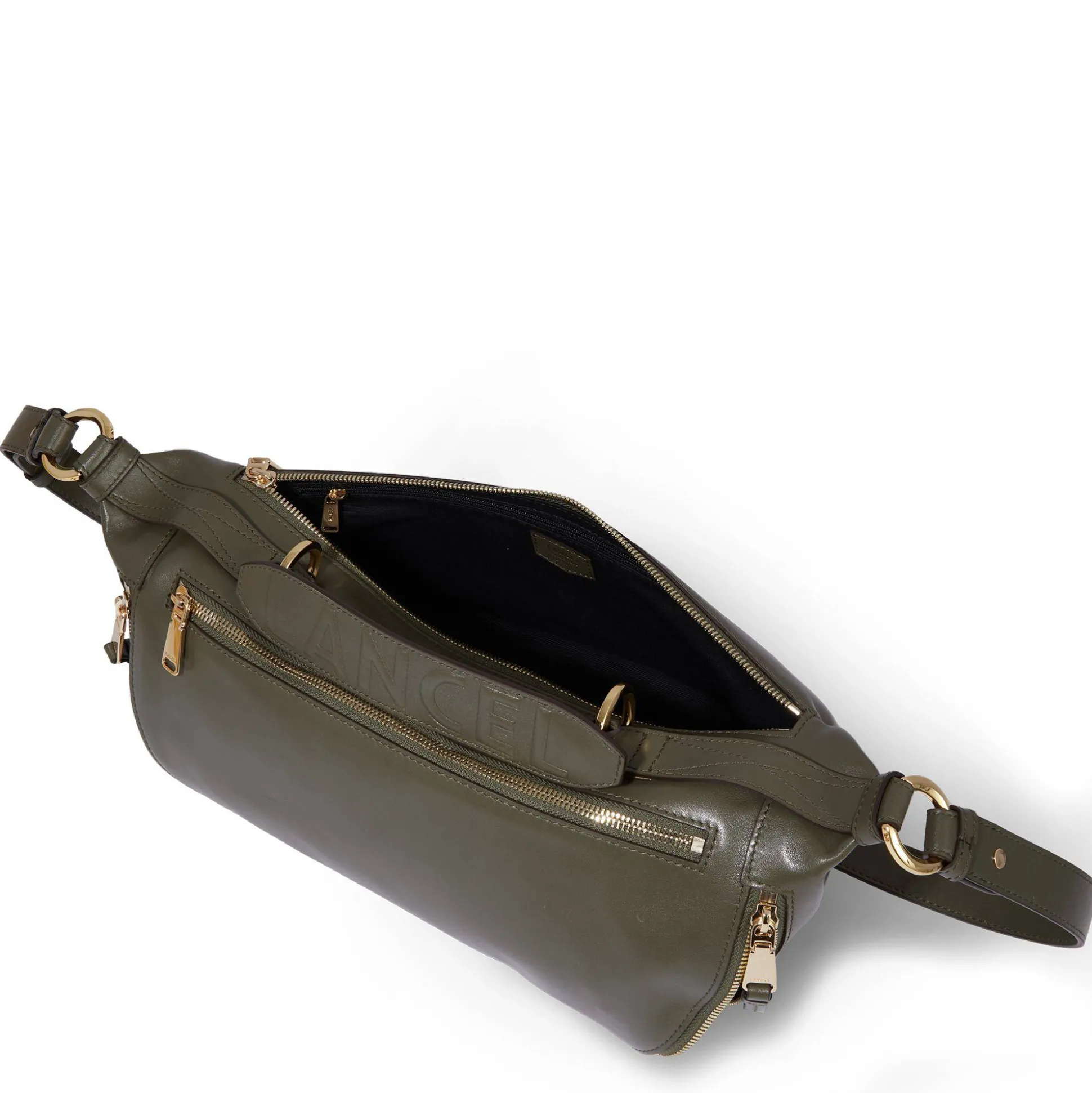 Lancel Sac porte croise M Origami cuir lisse*Femme Sacs Bandoulière