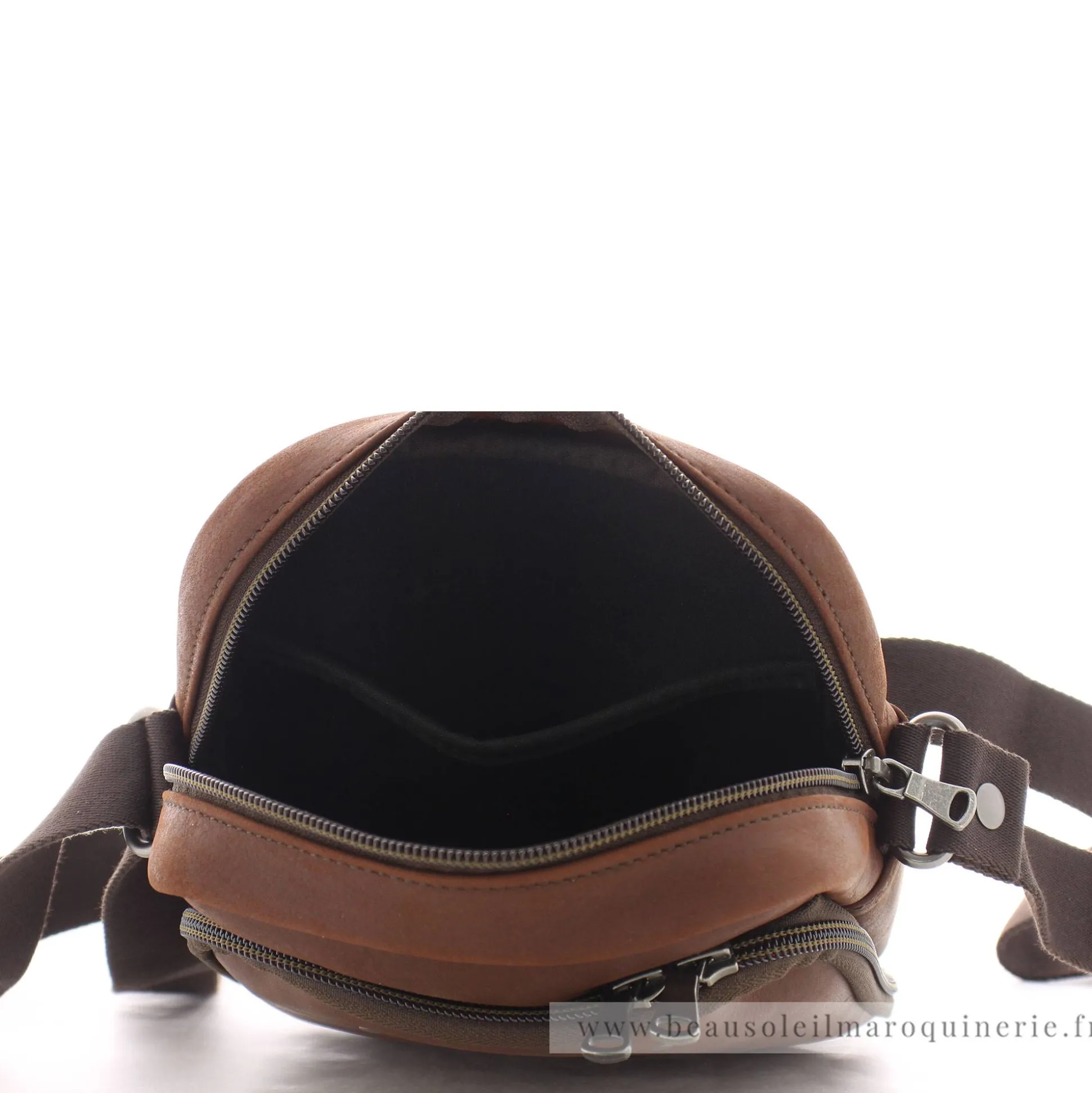 Les Ateliers Foures Sac porte croise Narcisse Baroudeur*Homme Petites Sacoches Homme|Sacs Besace