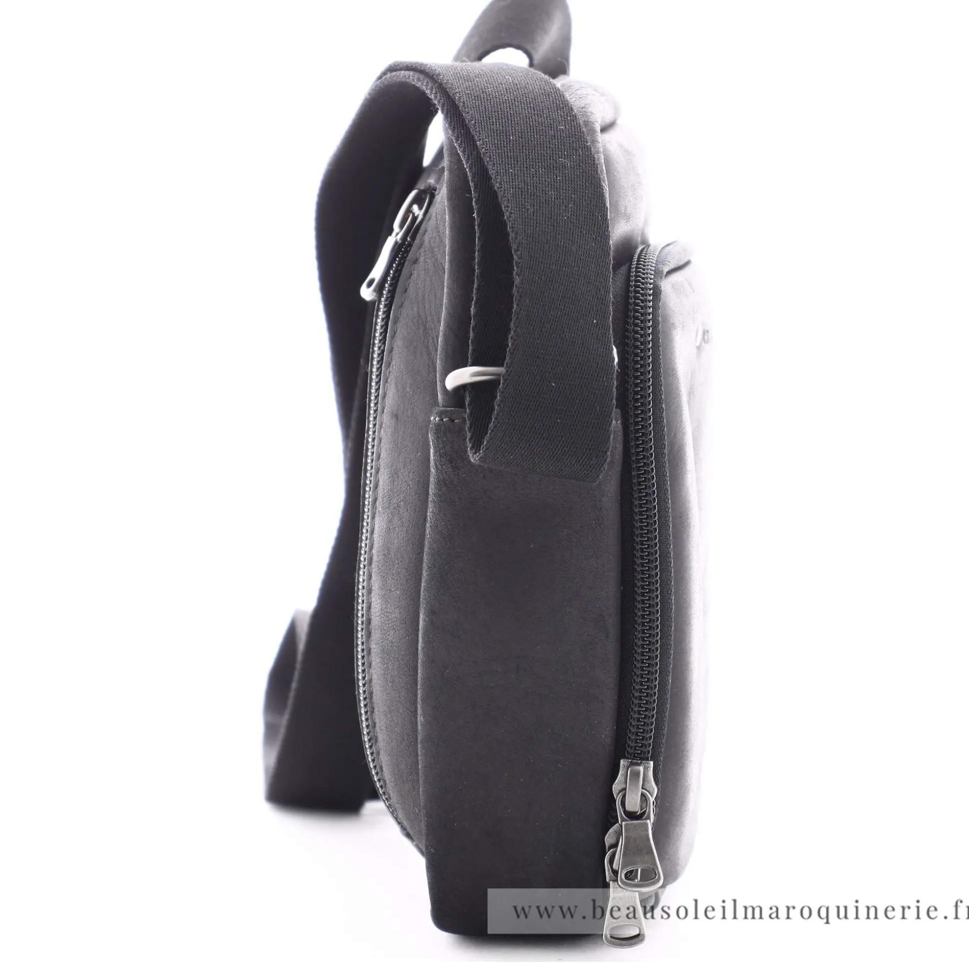 Les Ateliers Foures Sac porte croise Narcisse Baroudeur*Homme Petites Sacoches Homme|Sacs Besace