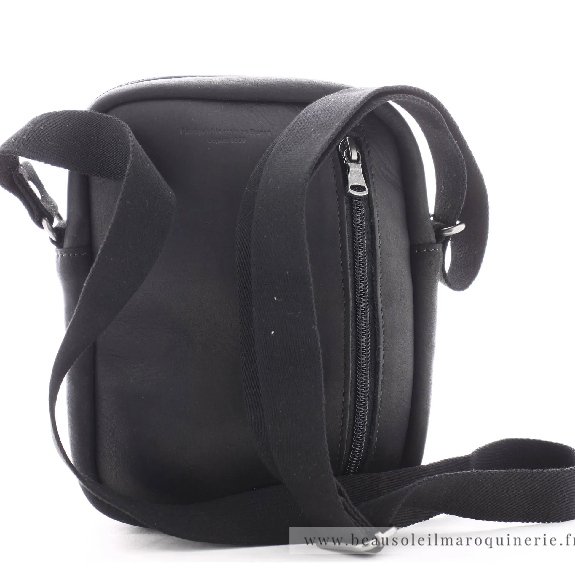 Les Ateliers Foures Sac porte croise Narcisse Baroudeur*Homme Petites Sacoches Homme|Sacs Besace