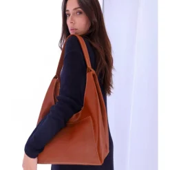 Les Ateliers Foures Sac porte epaule Amazone en cuir*Femme Sacs Porté Épaule