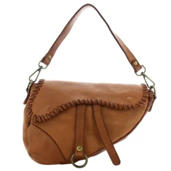 Marlon Firenze Sac porte epaule asymetrique cuir a rabat*Femme Sacs Bandoulière