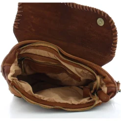 Marlon Firenze Sac porte epaule asymetrique cuir a rabat*Femme Sacs Bandoulière