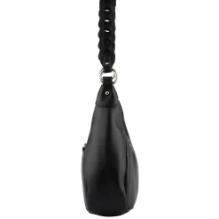 Francinel Sac porte epaule Benedicte anse tressee cuir*Femme Sacs Porté Épaule