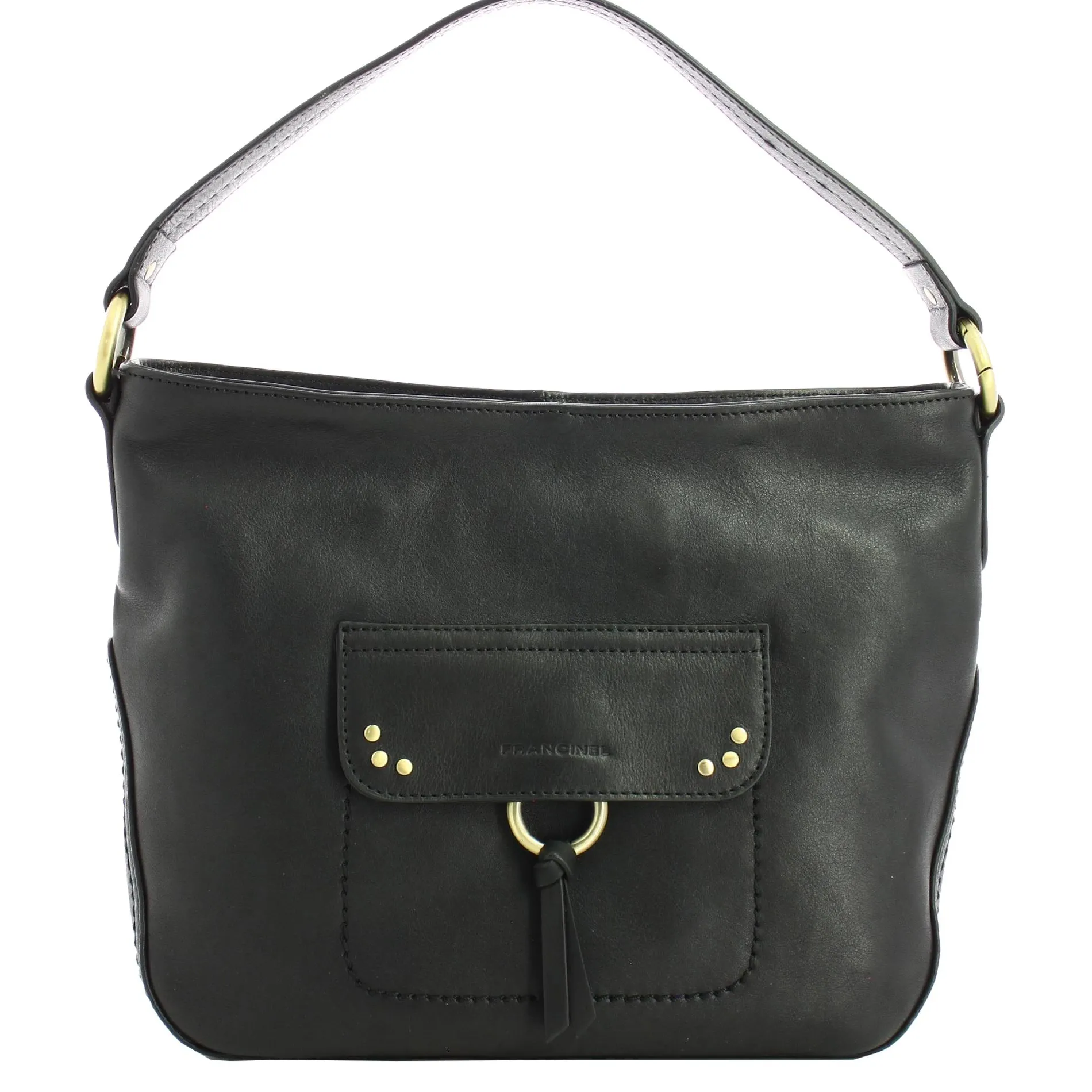 Francinel Sac porte epaule Enola details clous*Femme Sacs Porté Épaule