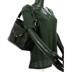 Francinel Sac porte epaule Enola details clous*Femme Sacs Porté Épaule