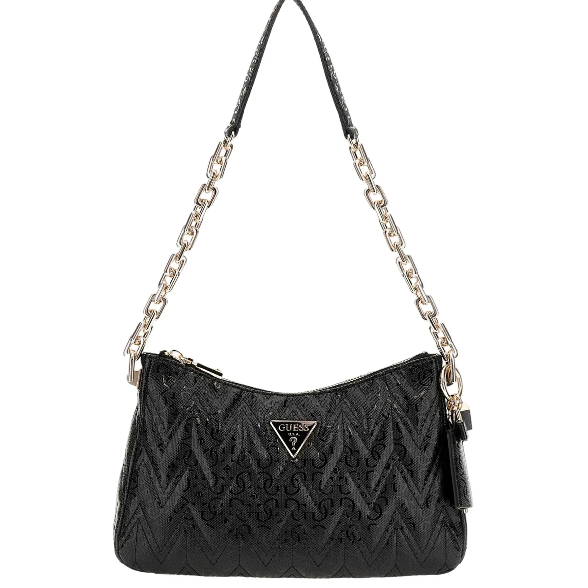 Guess Sac porte epaule imprime logo 4g Adelard*Femme Sacs Porté Épaule