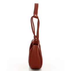 Mocca Sac porte epaule Julie en cuir*Femme Sacs Porté Épaule|Sacs Bandoulière