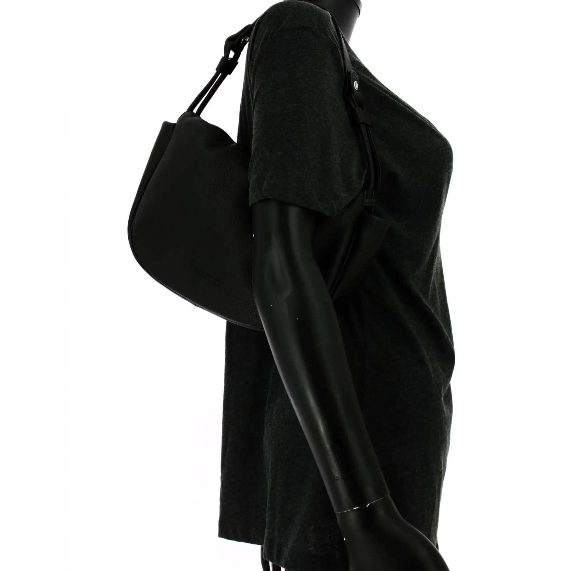 Mocca Sac porte epaule Julie en cuir*Femme Sacs Porté Épaule|Sacs Bandoulière