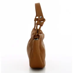 Mocca Sac porte epaule Julie en cuir*Femme Sacs Porté Épaule|Sacs Bandoulière