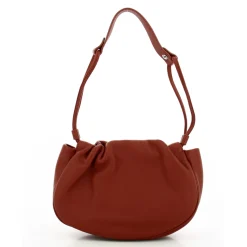 Mocca Sac porte epaule Julie en cuir*Femme Sacs Porté Épaule|Sacs Bandoulière
