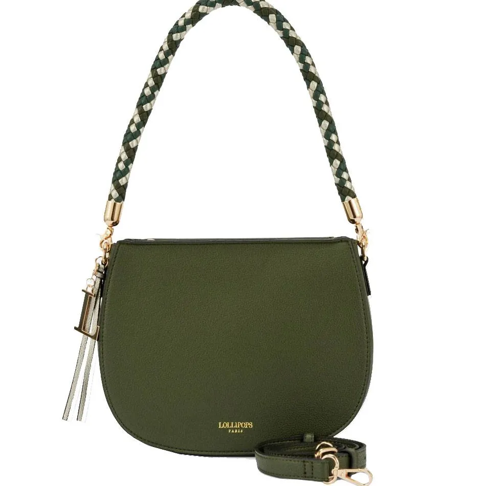 Lollipops Sac porte epaule Oudry anse tressee*Femme Sacs Porté Épaule|Sacs Bandoulière