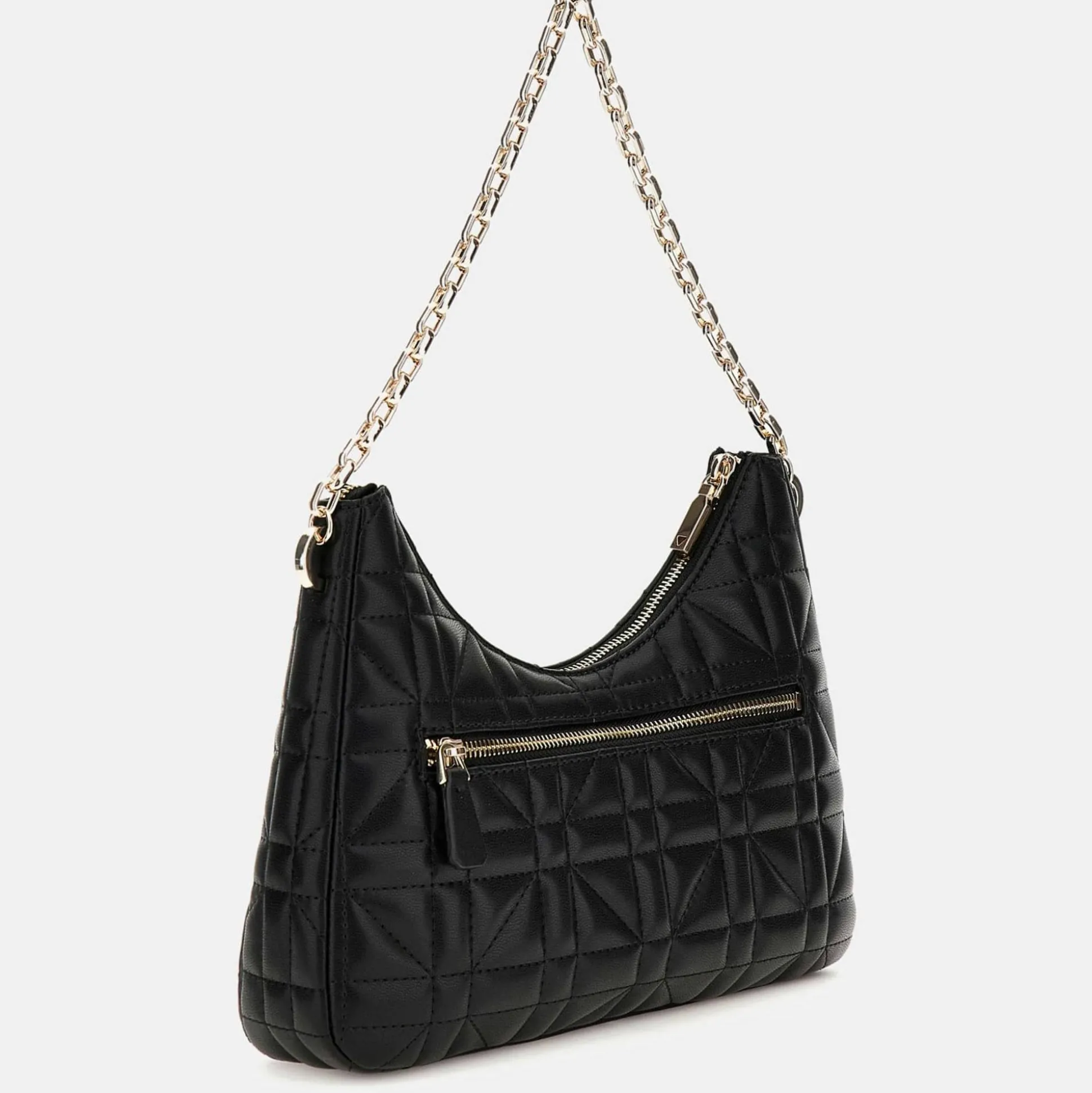 Guess Sac porte epaule zippe Assia matelasse*Femme Sacs Porté Épaule