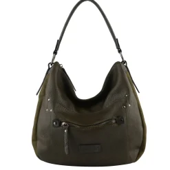 Francinel Sac porte epaule zippe Celeste*Femme Sacs Porté Épaule