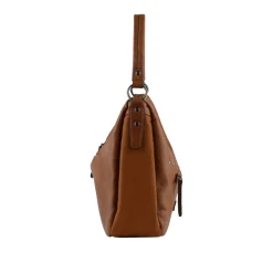 Francinel Sac porte epaule zippe Celeste*Femme Sacs Porté Épaule