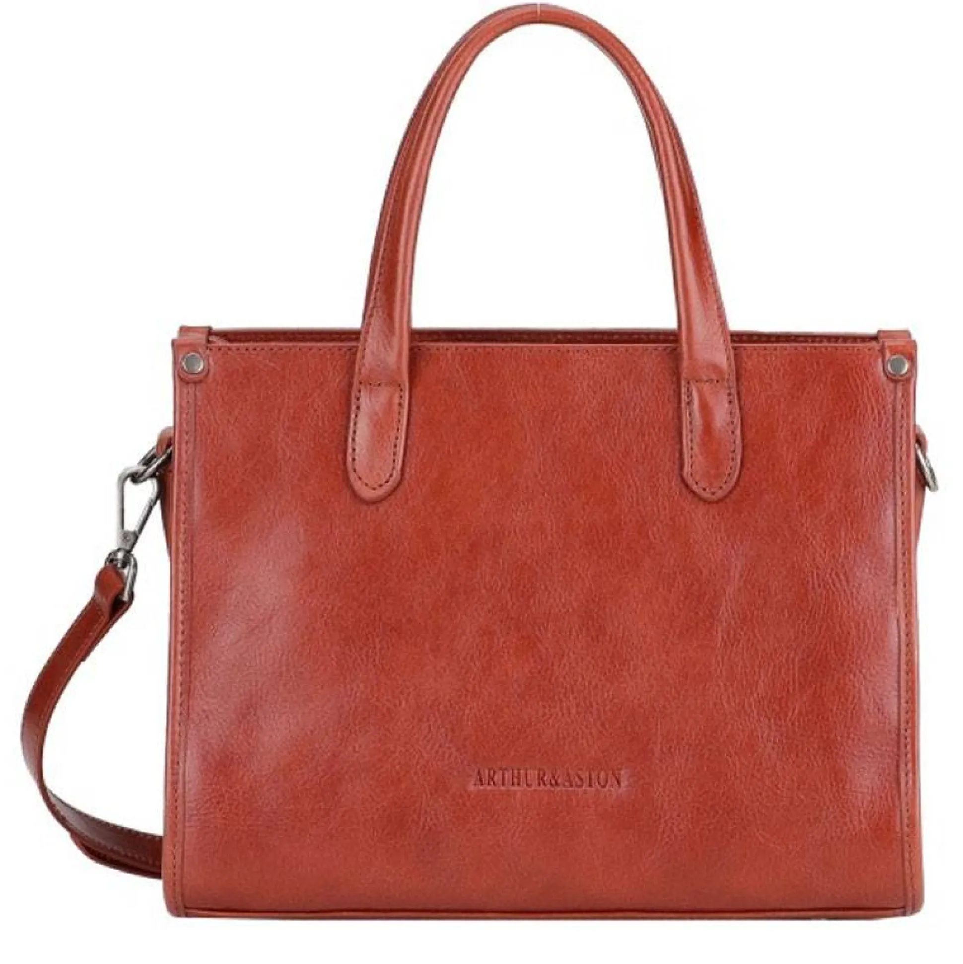 Arthur Aston Sac porte main Edith en cuir*Femme Sacs À Main