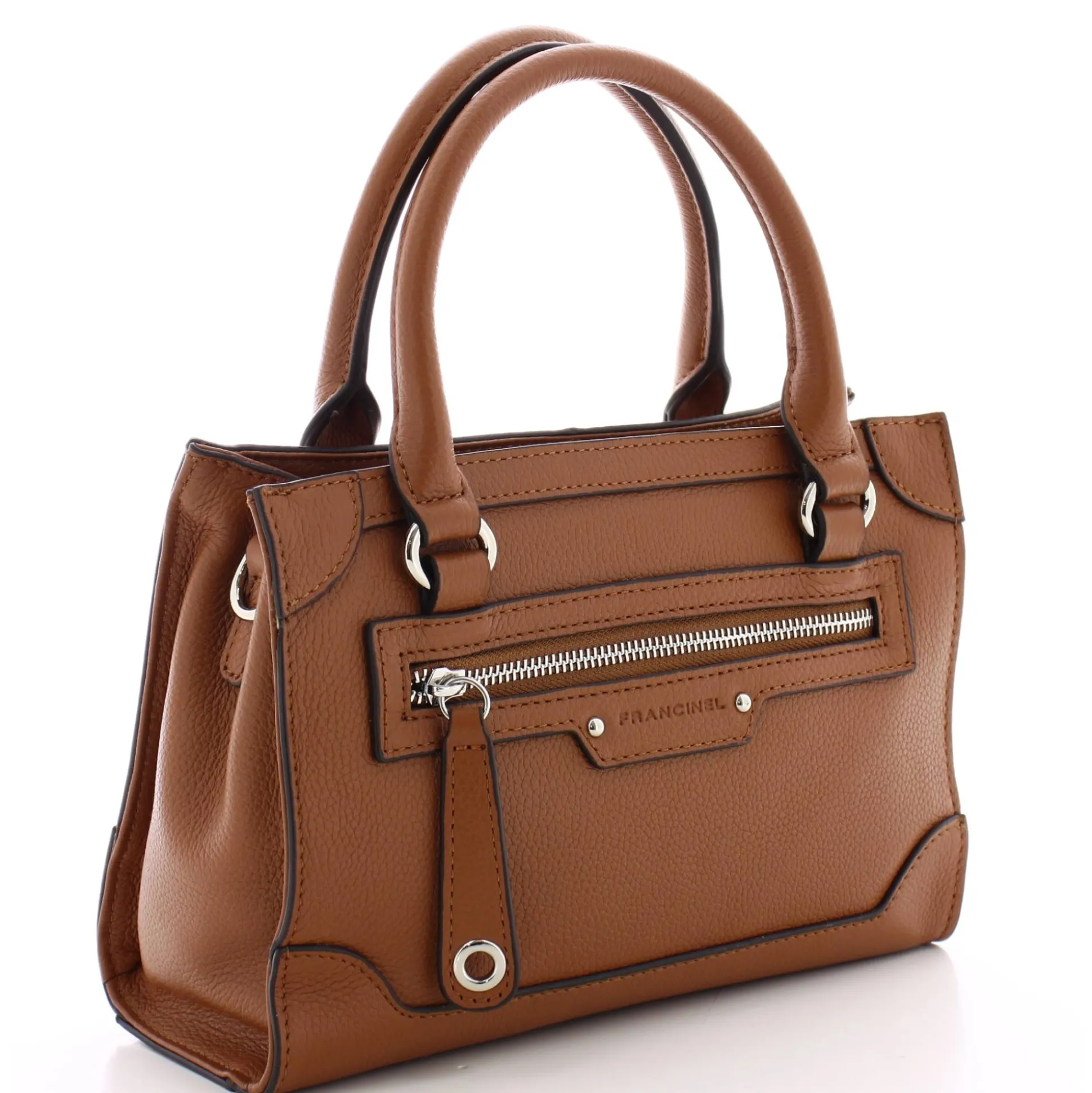 Francinel Sac porte main Tiana cuir foulonne*Femme Sacs À Main