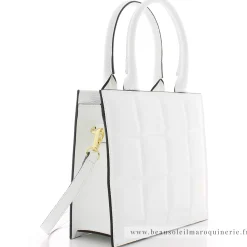 Mia & Joy Sac porte main Valentina matelasse en cuir*Femme Sacs À Main