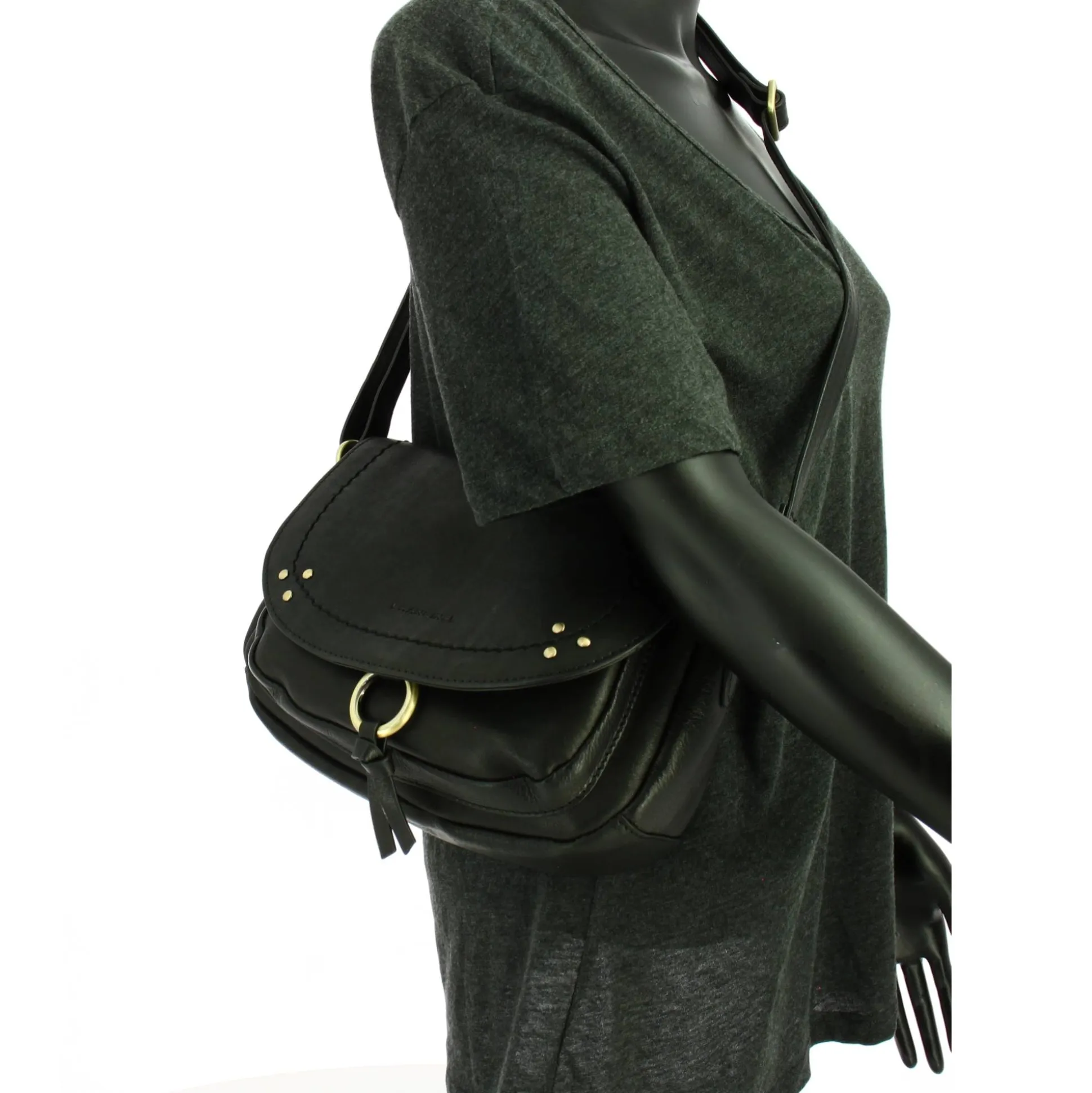 Francinel Sac porte travers a rabat Enola cuir*Femme Sacs Bandoulière