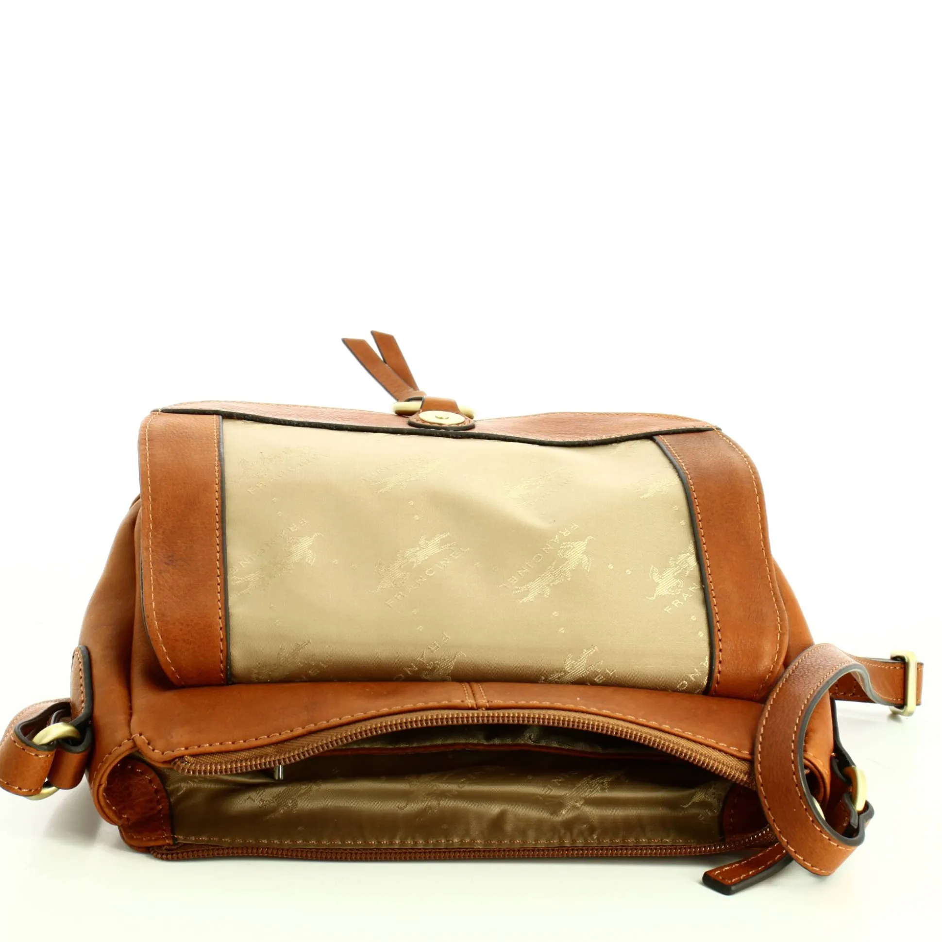 Francinel Sac porte travers a rabat Enola cuir*Femme Sacs Bandoulière