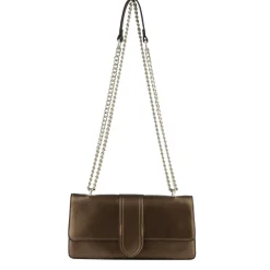 Francinel Sac porte travers a rabat avec chaine Yvonne*Femme Sacs Bandoulière