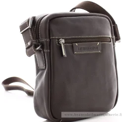 Arthur Aston Sac porte travers en cuir Johany*Homme Sacoches Homme