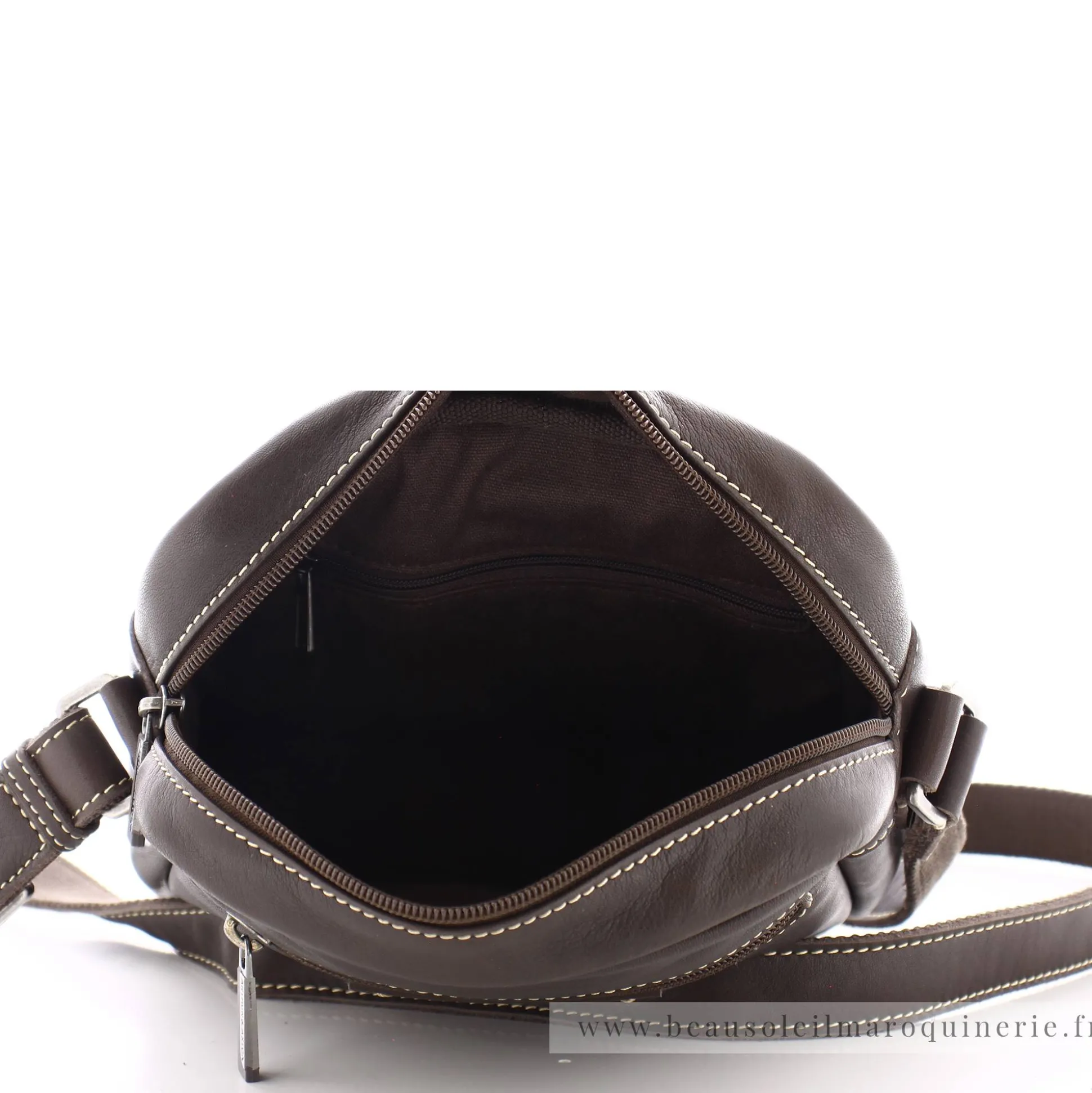 Arthur Aston Sac porte travers en cuir Johany*Homme Sacoches Homme