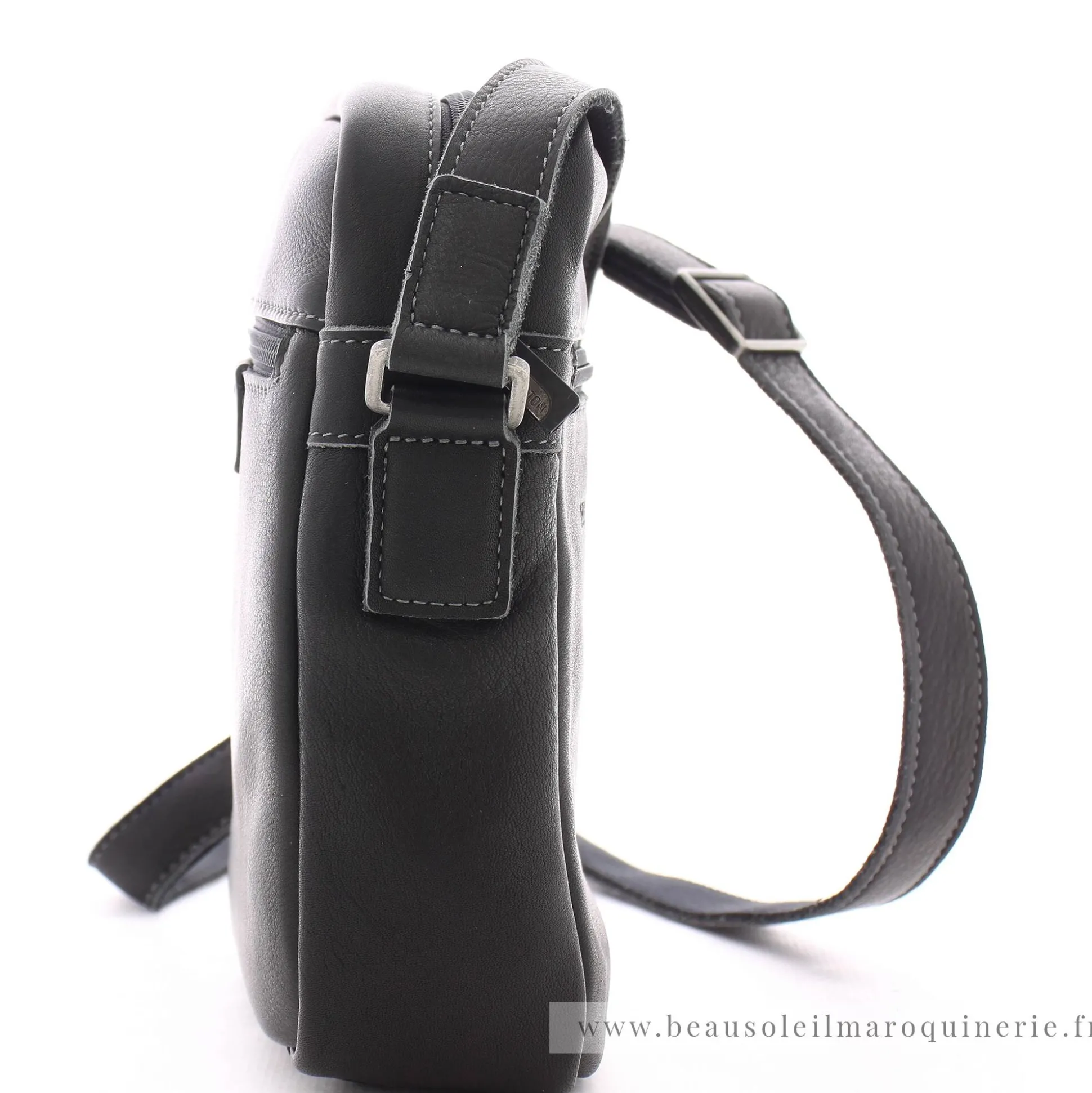Arthur Aston Sac porte travers en cuir Johany*Homme Sacoches Homme