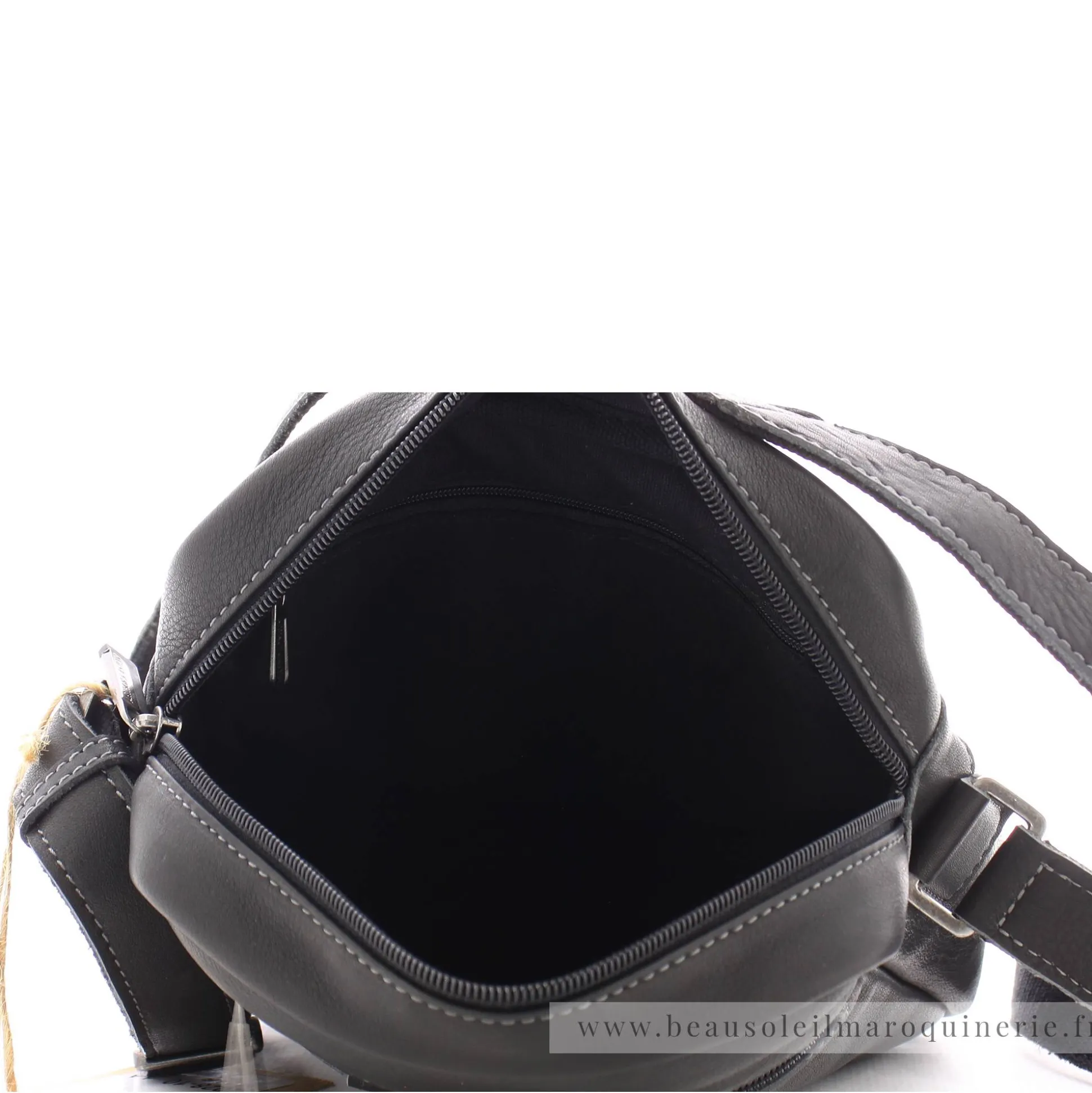 Arthur Aston Sac porte travers en cuir Johany*Homme Sacoches Homme