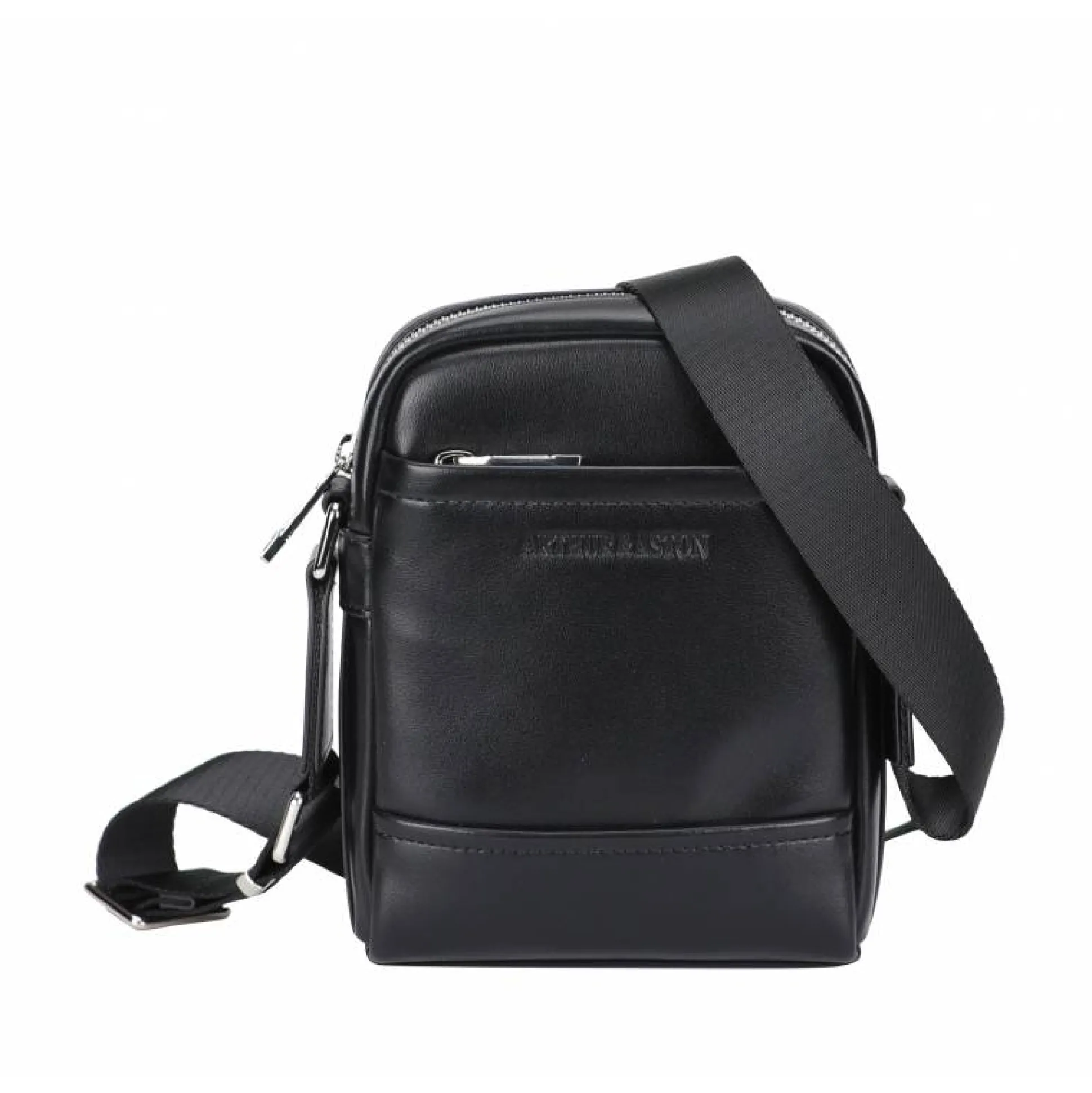 Arthur Aston Sac porte travers en cuir de vachette doublure polyester*Homme Petites Sacoches Homme|Sacoches Homme