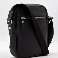 Serge Blanco Sac porte travers en cuir Vancouver*Homme Sacoches Homme
