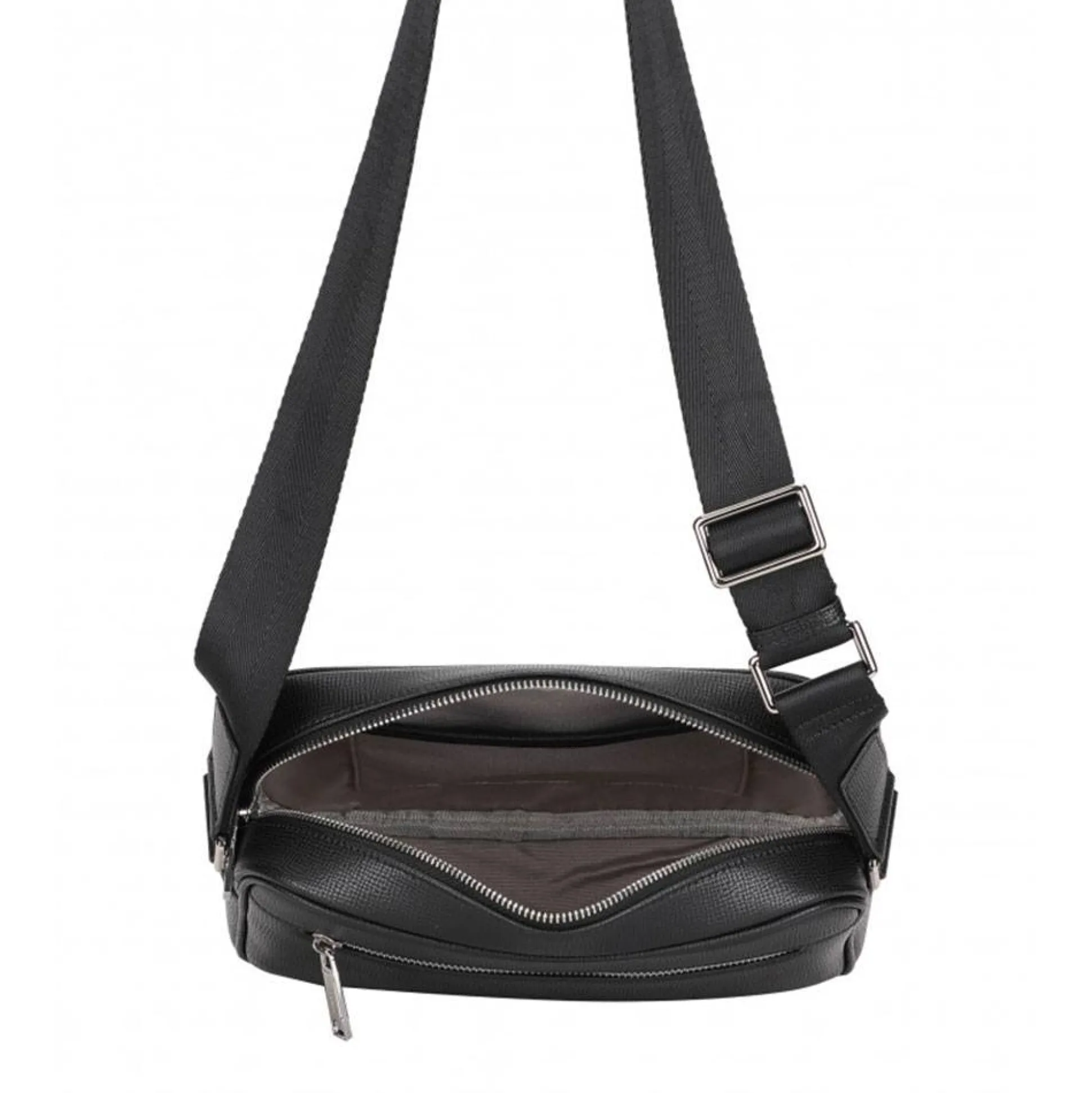 Arthur Aston Sac porte travers horizontal Nelson en cuir*Homme Sacoches Homme