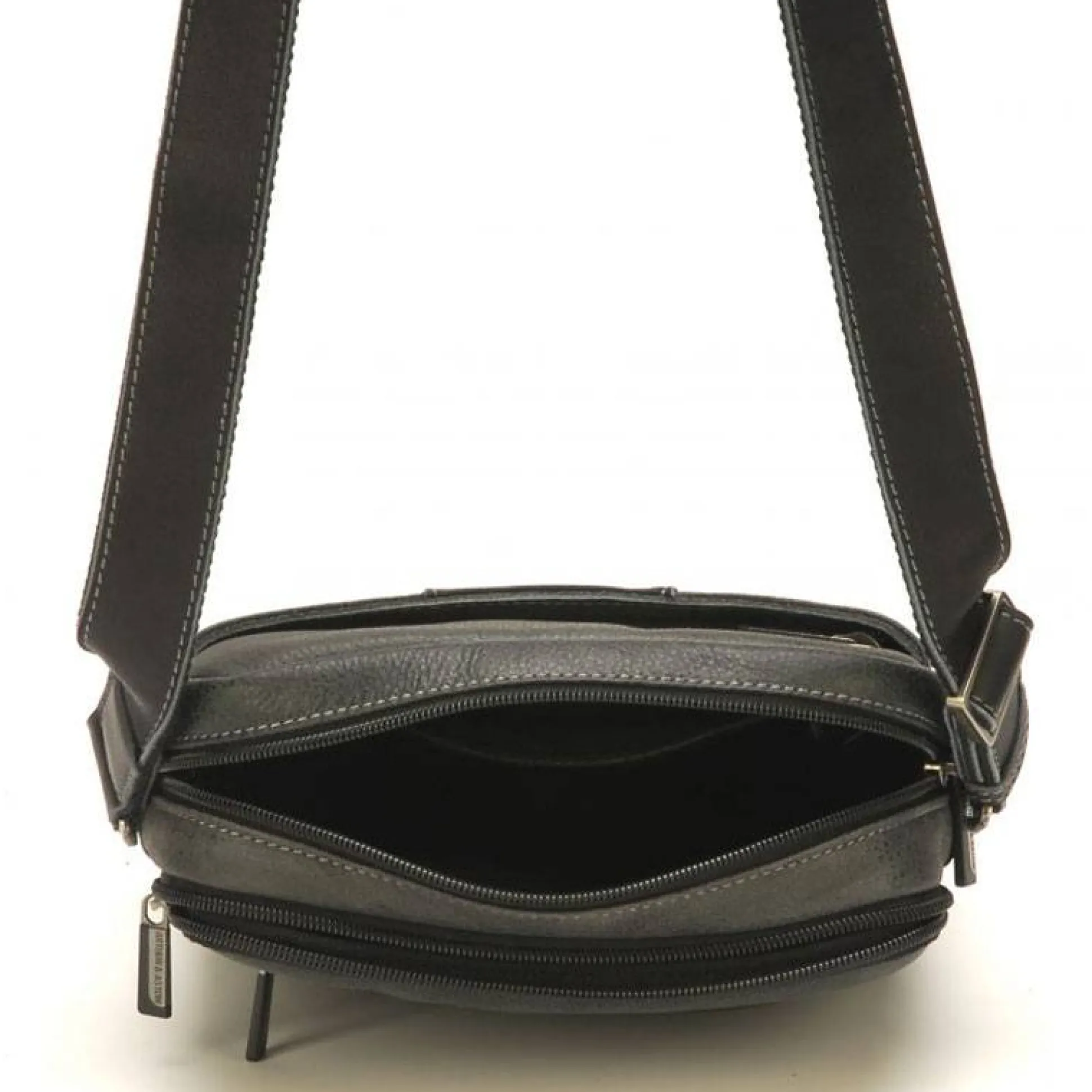 Arthur Aston Sac porte travers Marco en cuir*Homme Petites Sacoches Homme