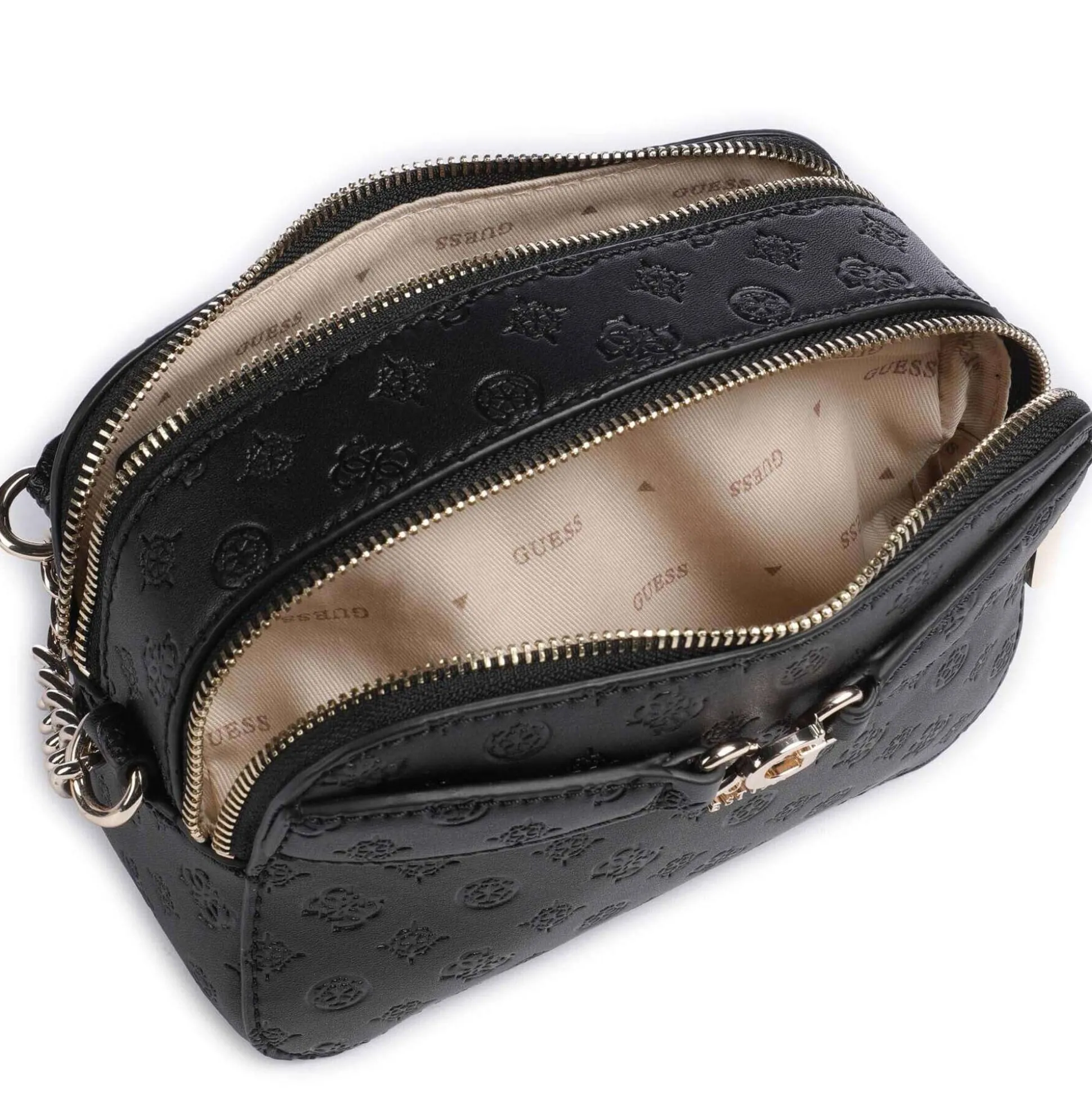 Guess Sac porte travers zippe Arlena logo*Femme Sacs Bandoulière