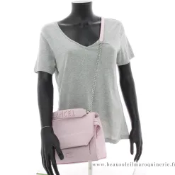 Lancel Sac rabat avec poignee Ninon M - Fabrique en Italie*Femme Sacs Bandoulière