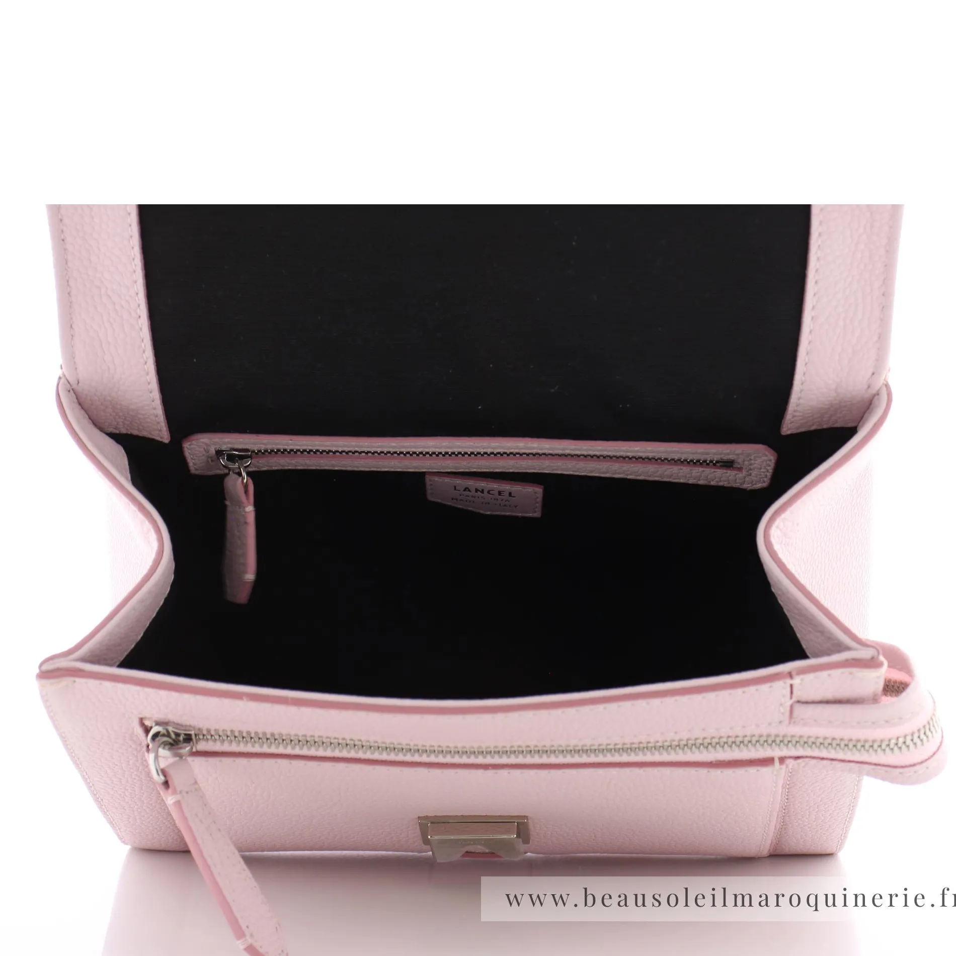 Lancel Sac rabat avec poignee Ninon M - Fabrique en Italie*Femme Sacs Bandoulière
