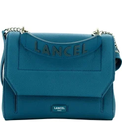 Lancel Sac rabat M Ninon en cuir graine et lisse*Femme Sacs Bandoulière
