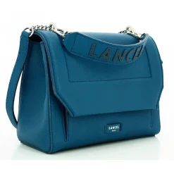 Lancel Sac rabat M Ninon en cuir graine et lisse*Femme Sacs Bandoulière