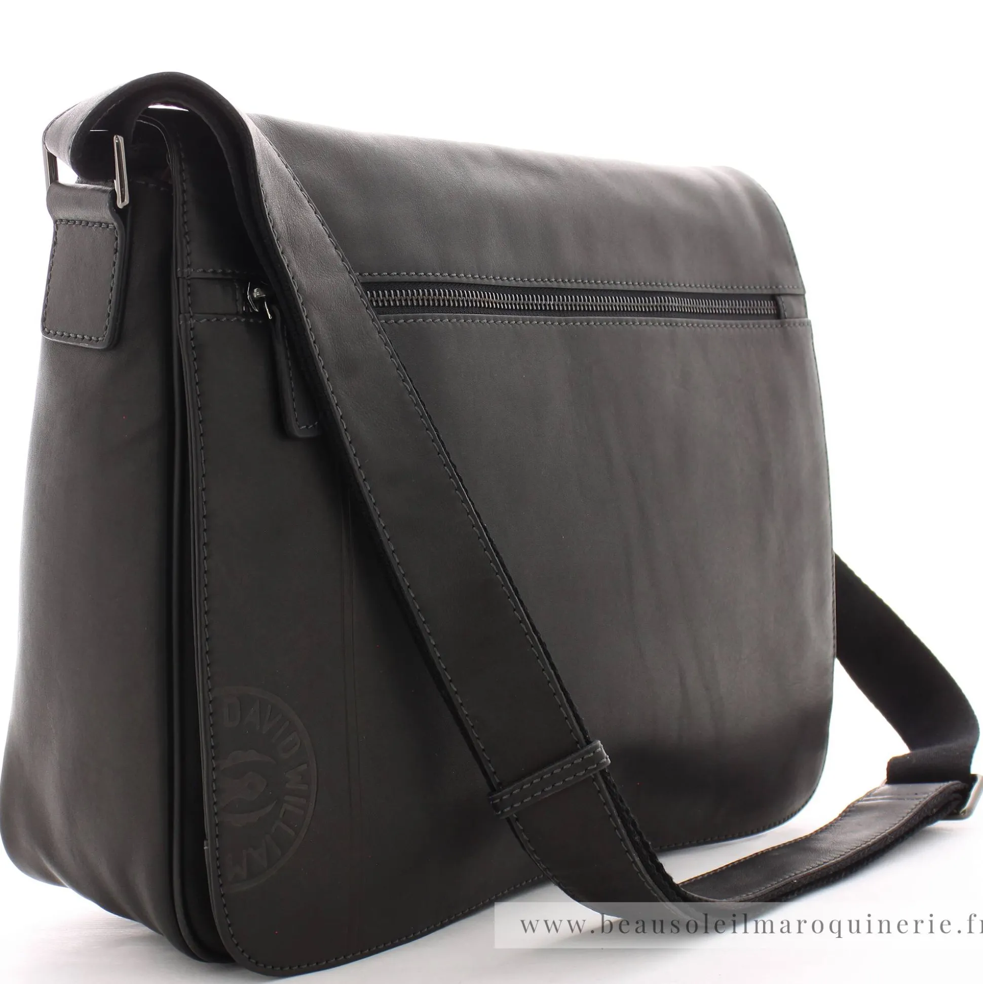 David William Sac reporter A4 Annan en cuir*Homme Sacs Besace