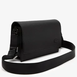 Lacoste Sac reporter a rabat Chantaco en cuir*Femme/Homme Sacs Besace|Sacs Bandoulière